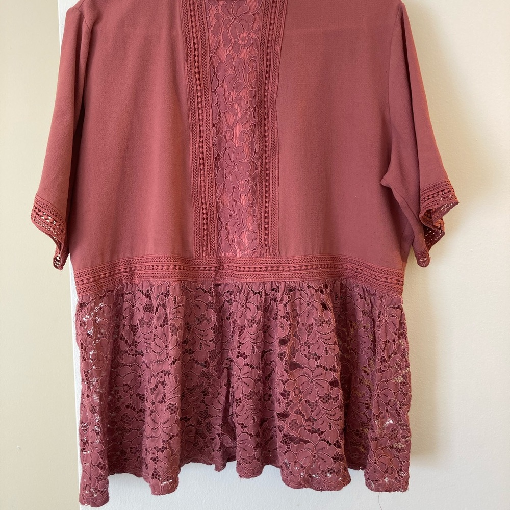 Pink blouse